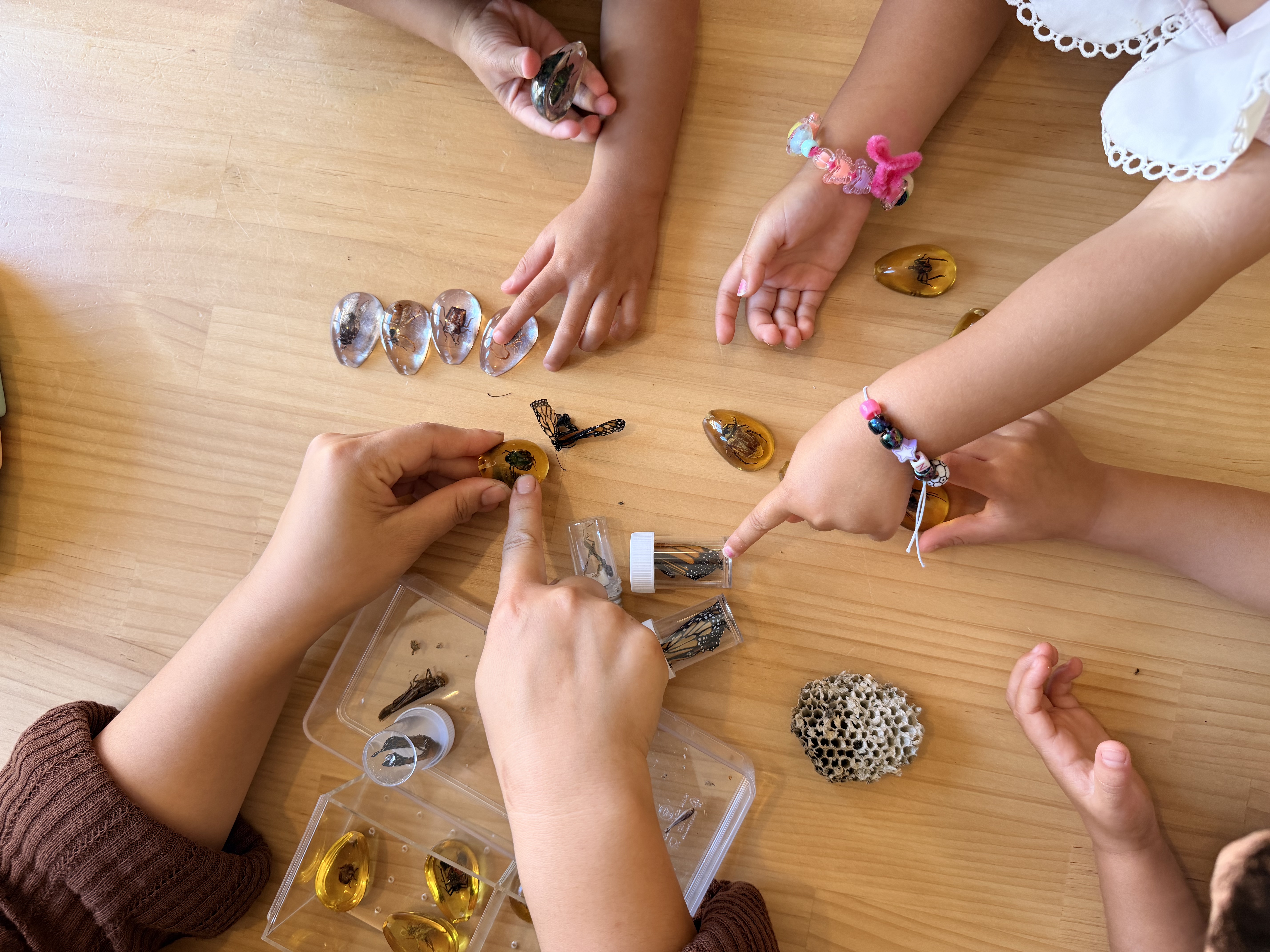 Parent education discussion in a Montessori class