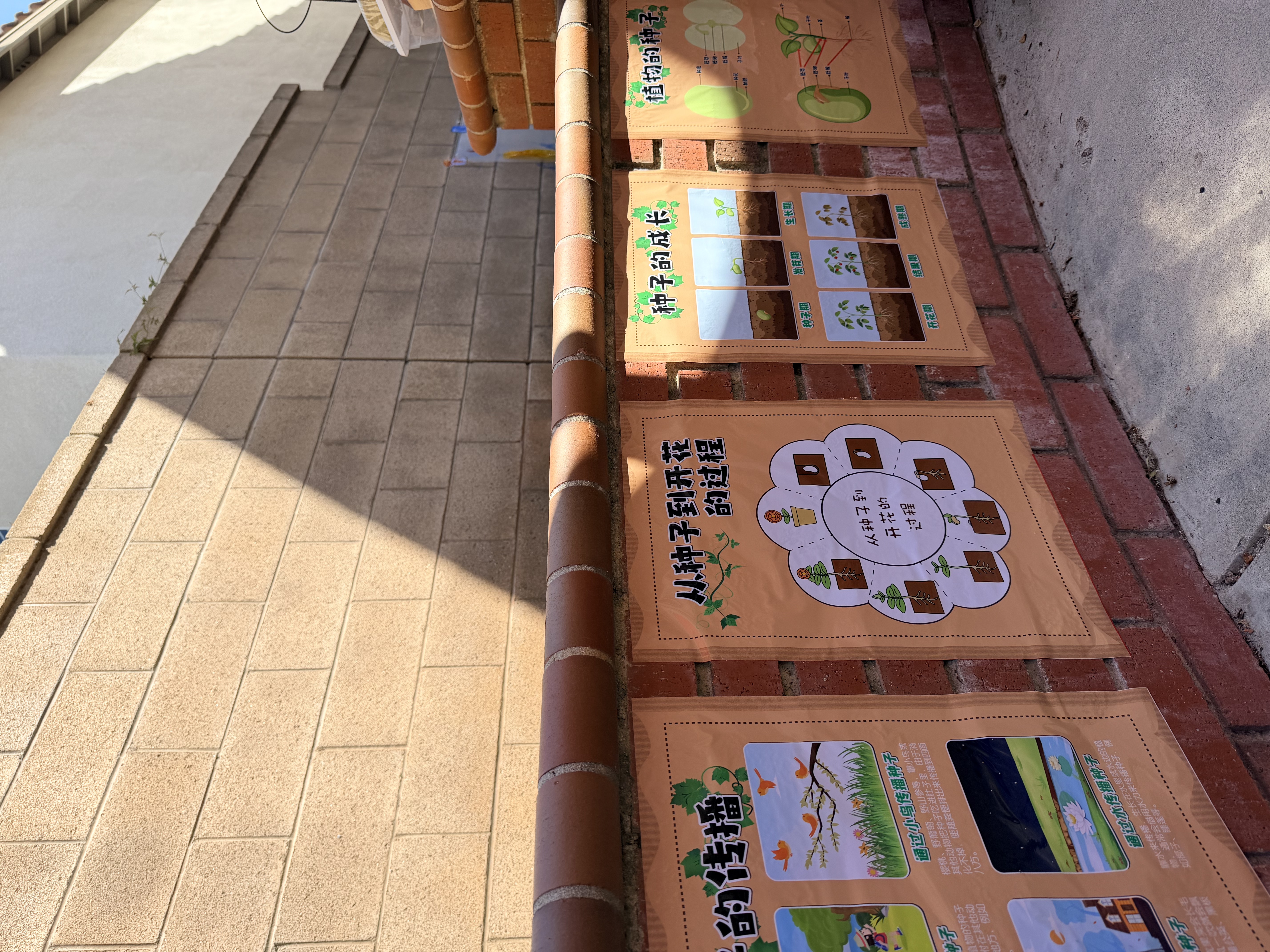 Teacher guiding children in a warm learning space