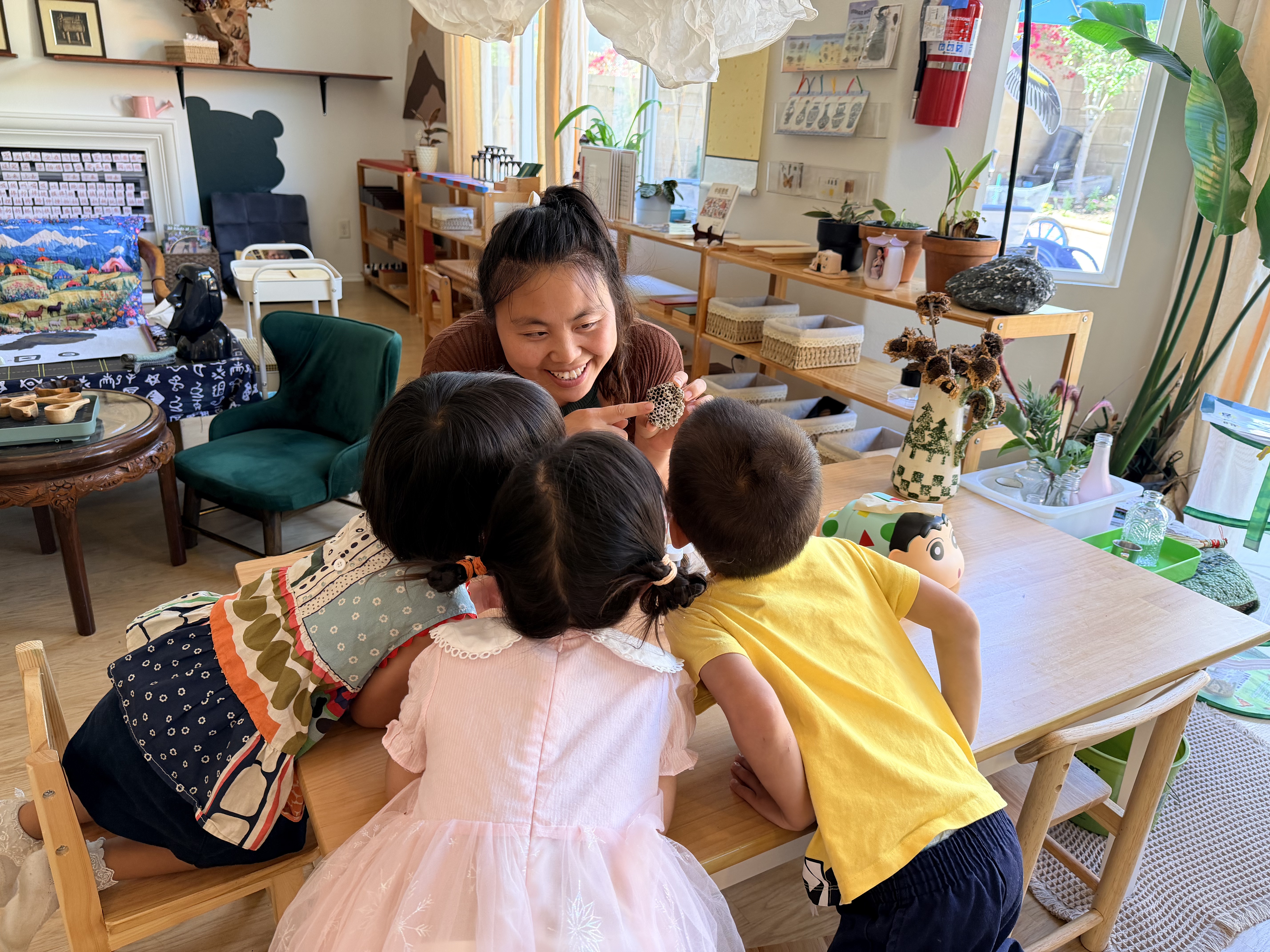 Children learning through play and movement